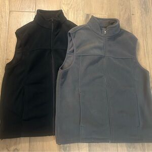 Bass Pro Shops Black and Gray Vests